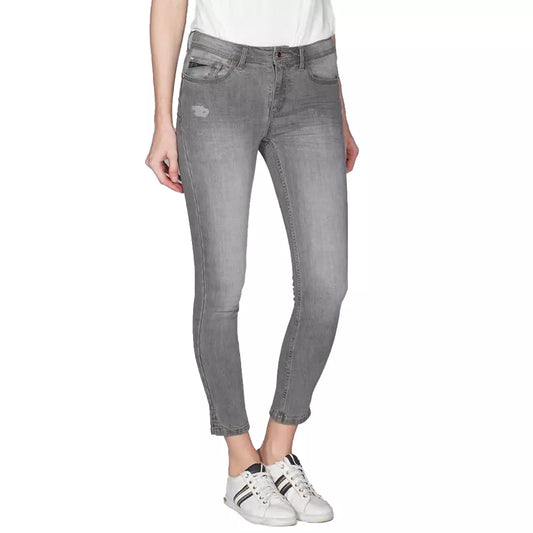 Yes Zee Chic Gray Push-Up Jeggings for Effortless Style Yes Zee