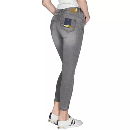 Yes Zee Chic Gray Push-Up Jeggings for Effortless Style Yes Zee