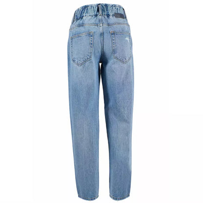 Yes Zee Blue Cotton Women's Jeans