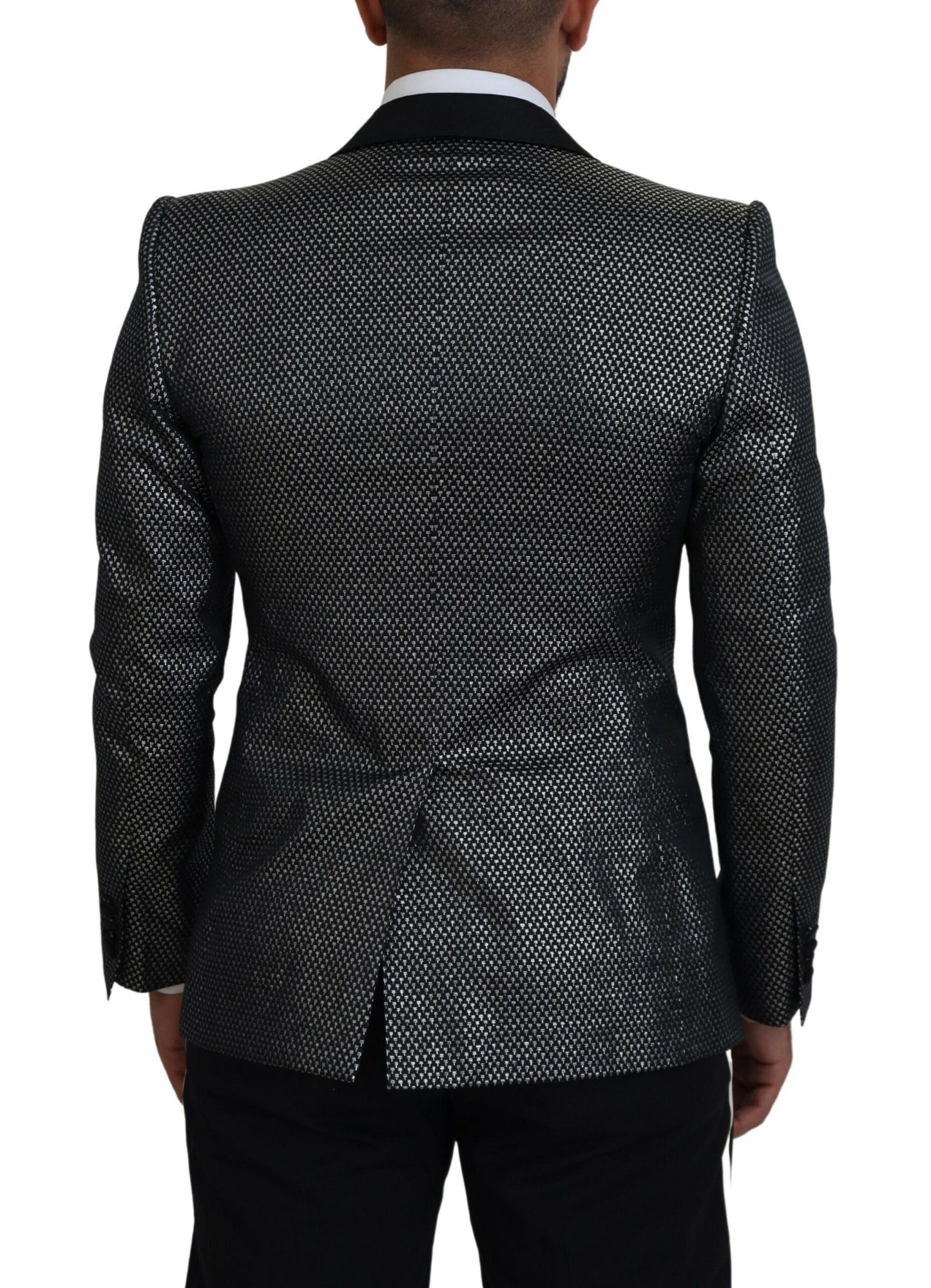 Dolce & Gabbana Elegant Jacquard Single Breasted Blazer Dolce & Gabbana