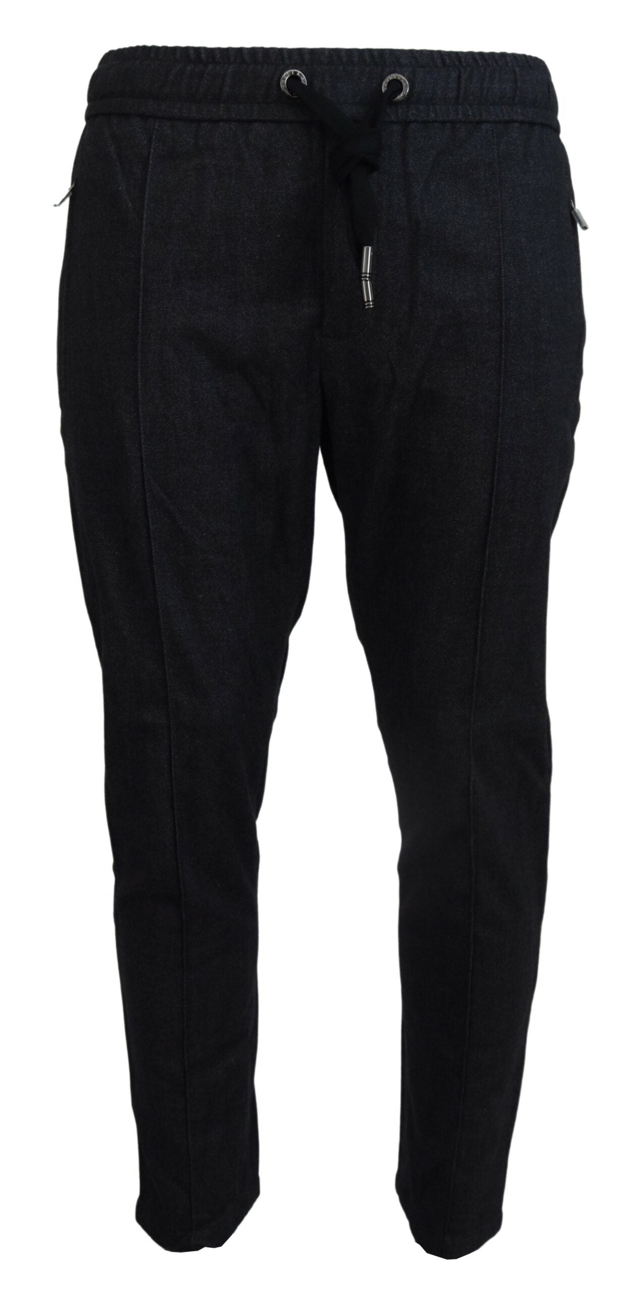 Dolce & Gabbana Elegant Tapered Blue Denim Pants Dolce & Gabbana