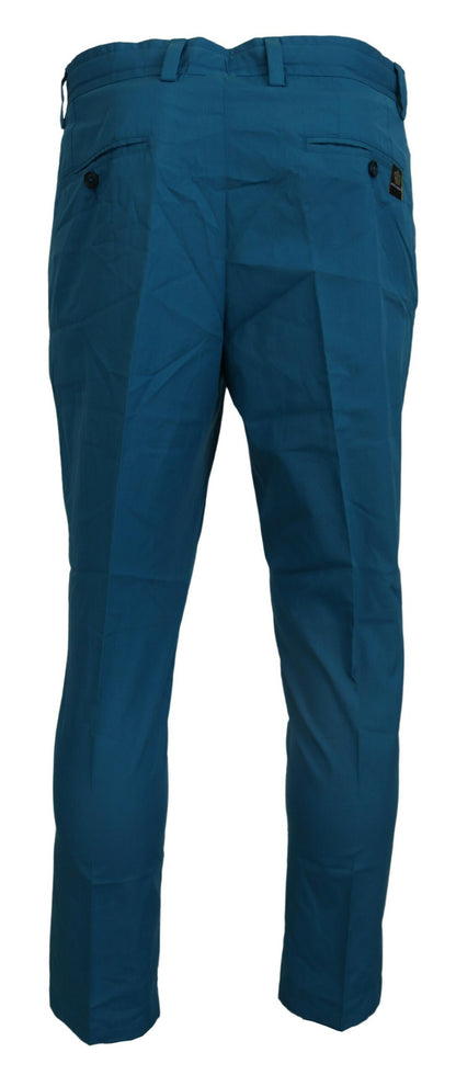 Dolce & Gabbana Casual Blue Chinos Trousers Pants Dolce & Gabbana