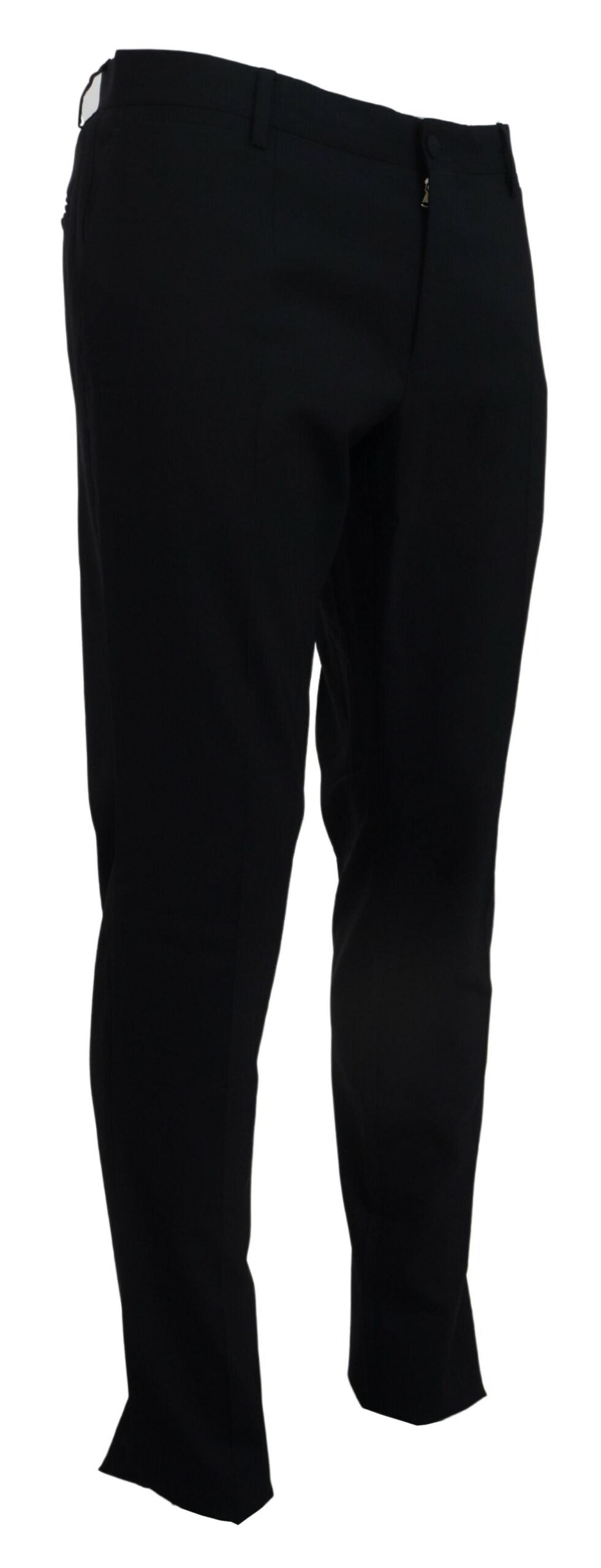 Dolce & Gabbana Elegant Slim Fit Dress Pants in Blue Dolce & Gabbana