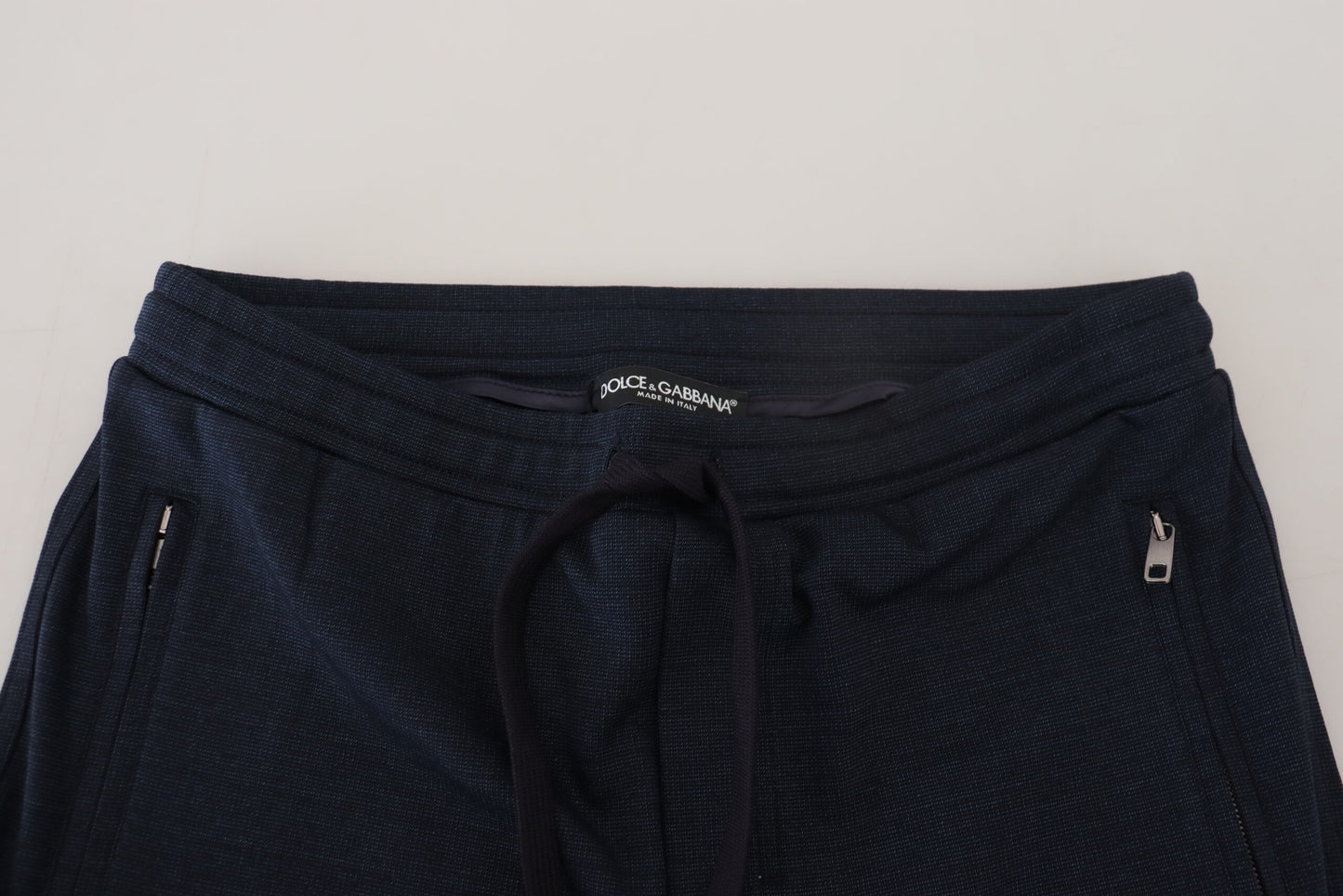 Dolce & Gabbana Elegant Blue Casual Track Sweatpants Dolce & Gabbana