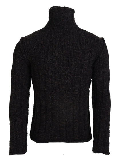 Dolce & Gabbana Elegant Turtleneck Wool-Blend Sweater Dolce & Gabbana