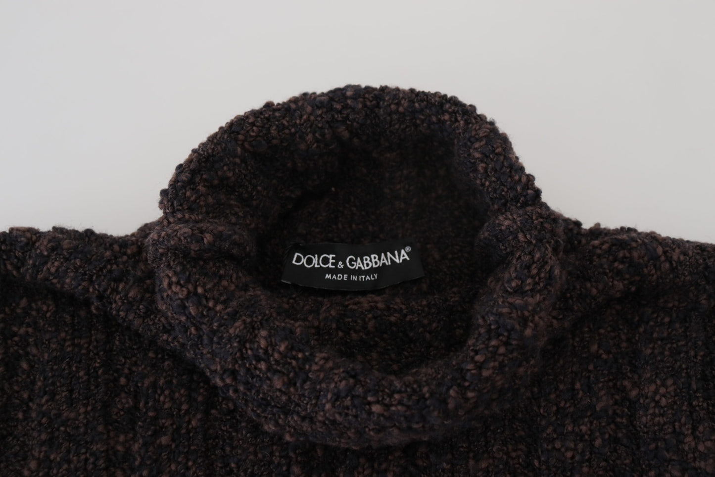 Dolce & Gabbana Elegant Turtleneck Wool-Blend Sweater Dolce & Gabbana