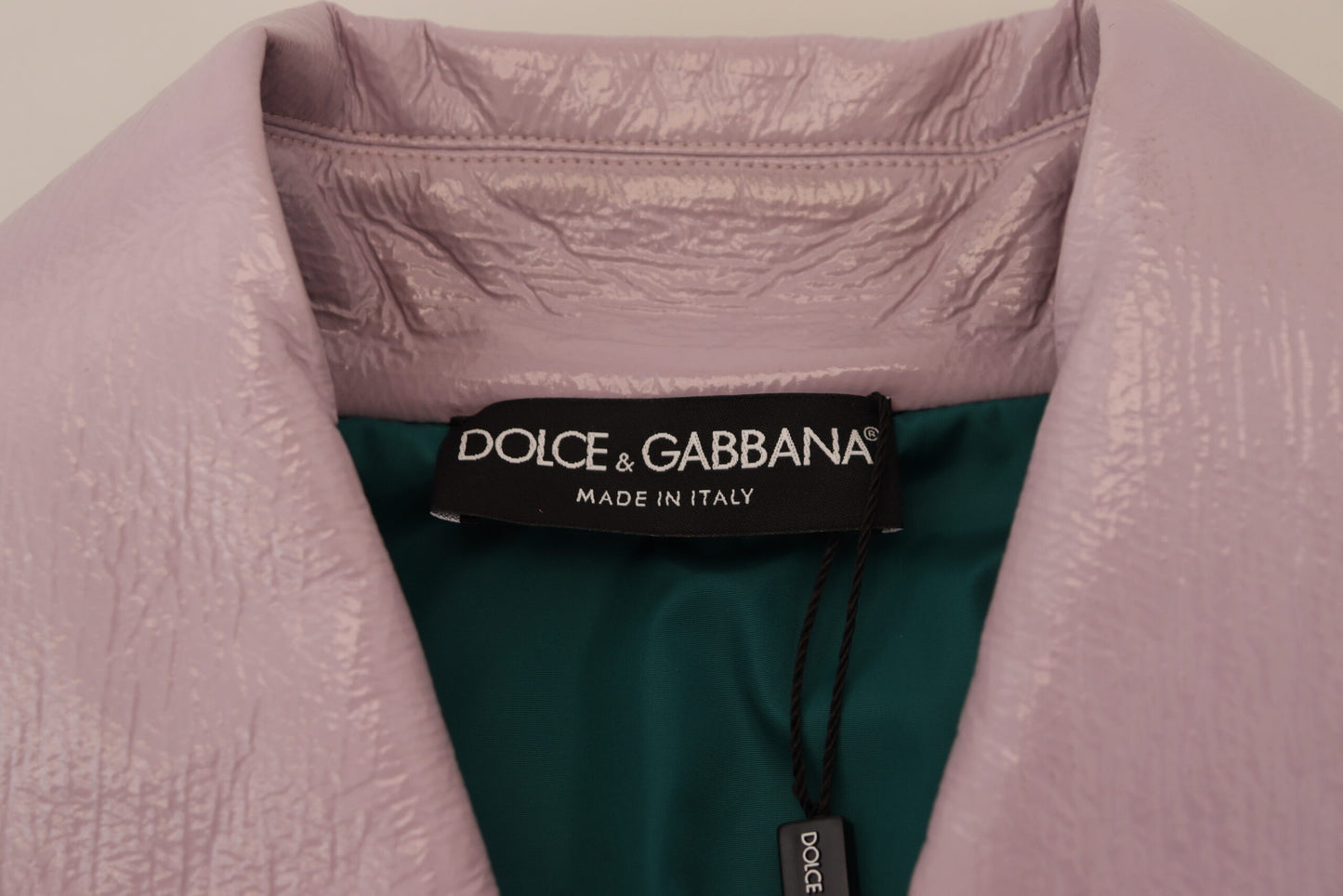 Dolce & Gabbana Chic Purple Cropped Jacket - A Style Statement Dolce & Gabbana