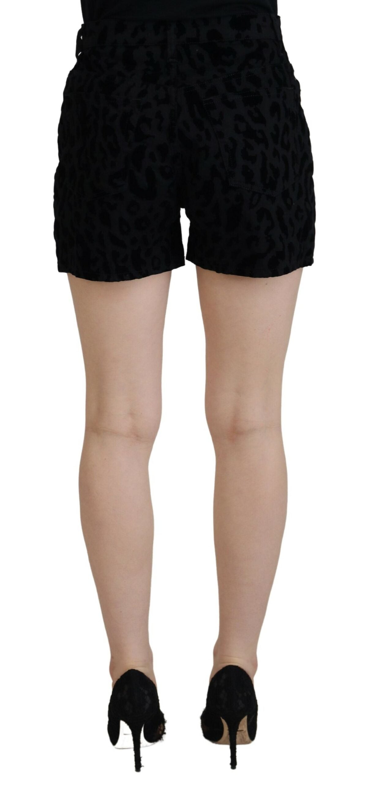 Dolce & Gabbana Chic Mid Waist Hot Pants Shorts Dolce & Gabbana