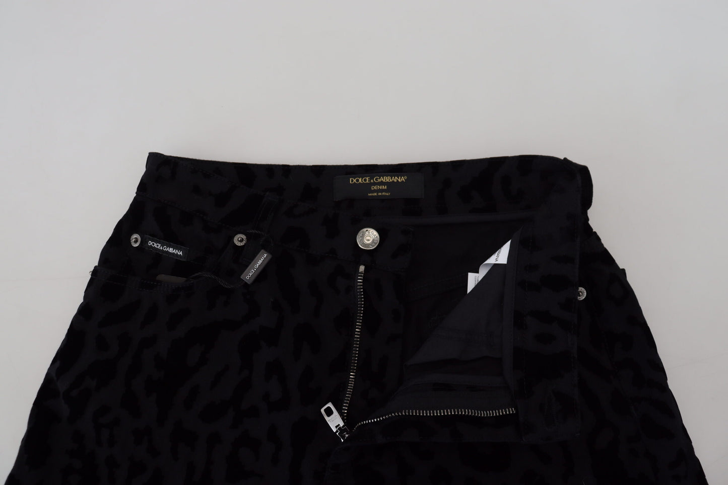 Dolce & Gabbana Chic Mid Waist Hot Pants Shorts Dolce & Gabbana