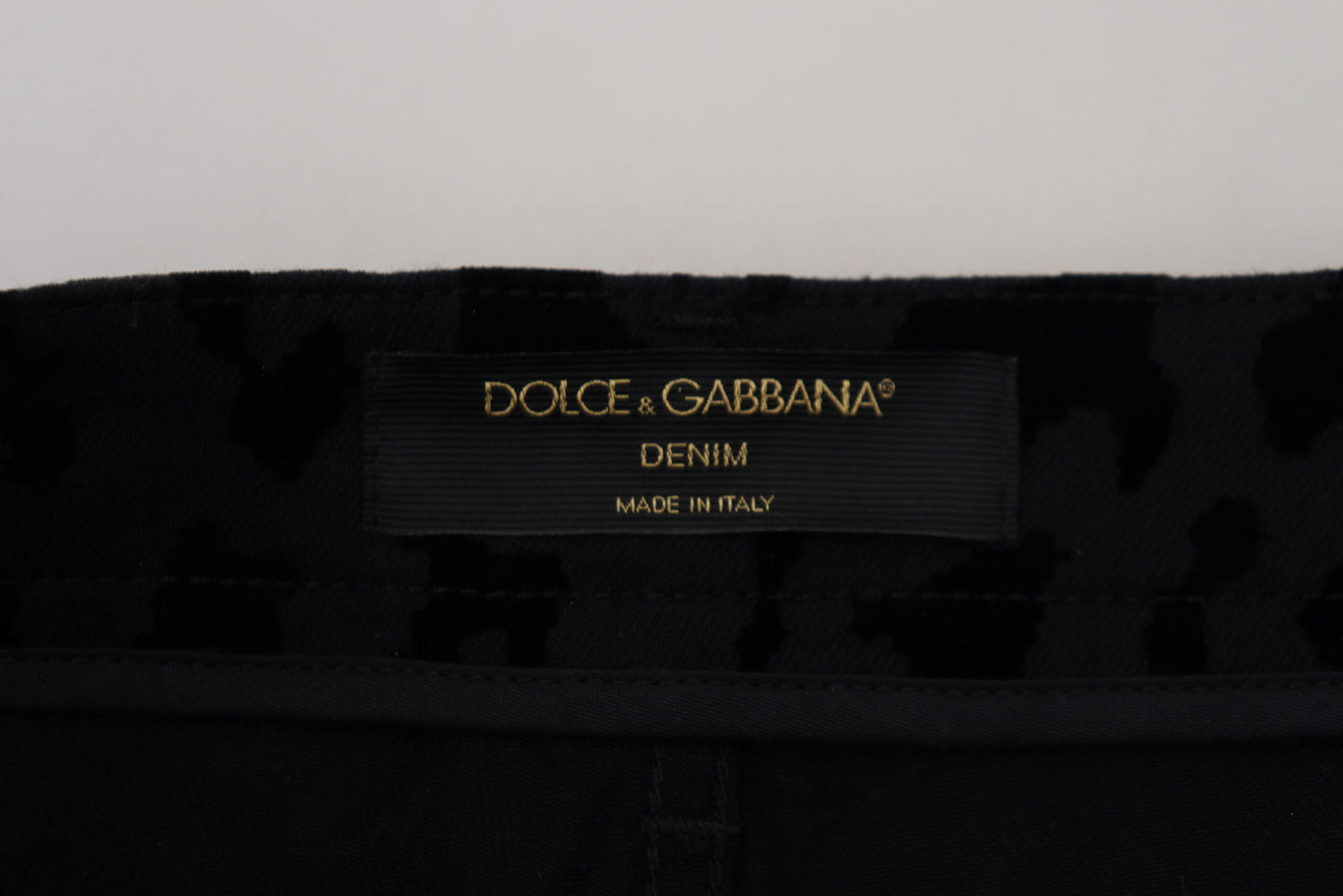 Dolce & Gabbana Elegant High Waist Denim Hot Pants Shorts Dolce & Gabbana