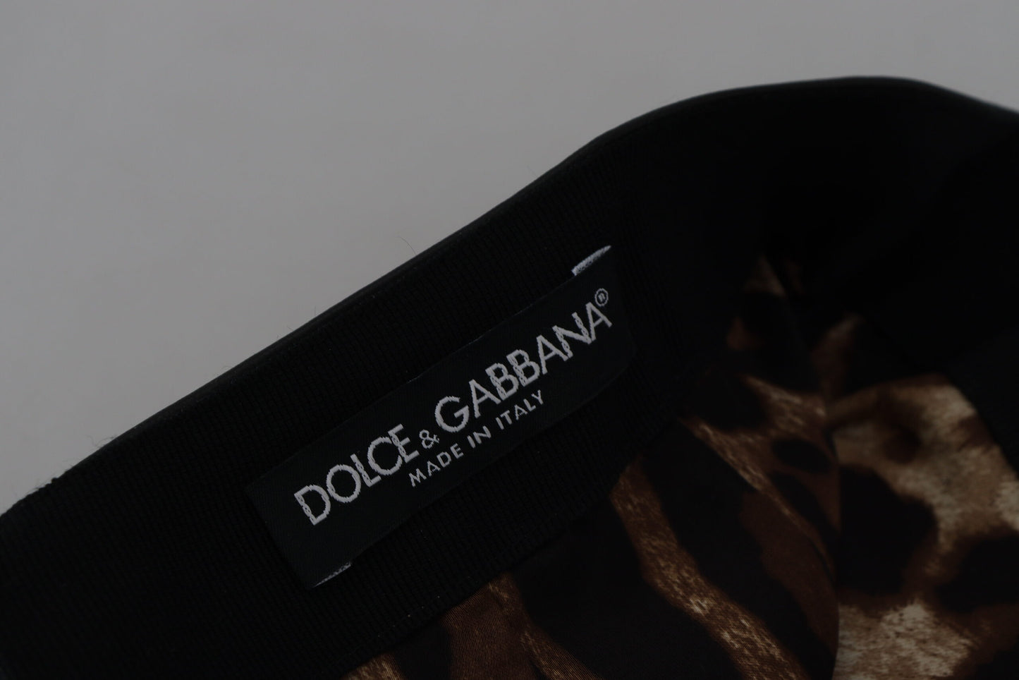 Dolce & Gabbana Chic High Waist A-Line Leather Mini Skirt Dolce & Gabbana