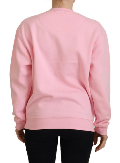 Philippe Model Elegant Pink Long Sleeve Pullover Sweater Philippe Model