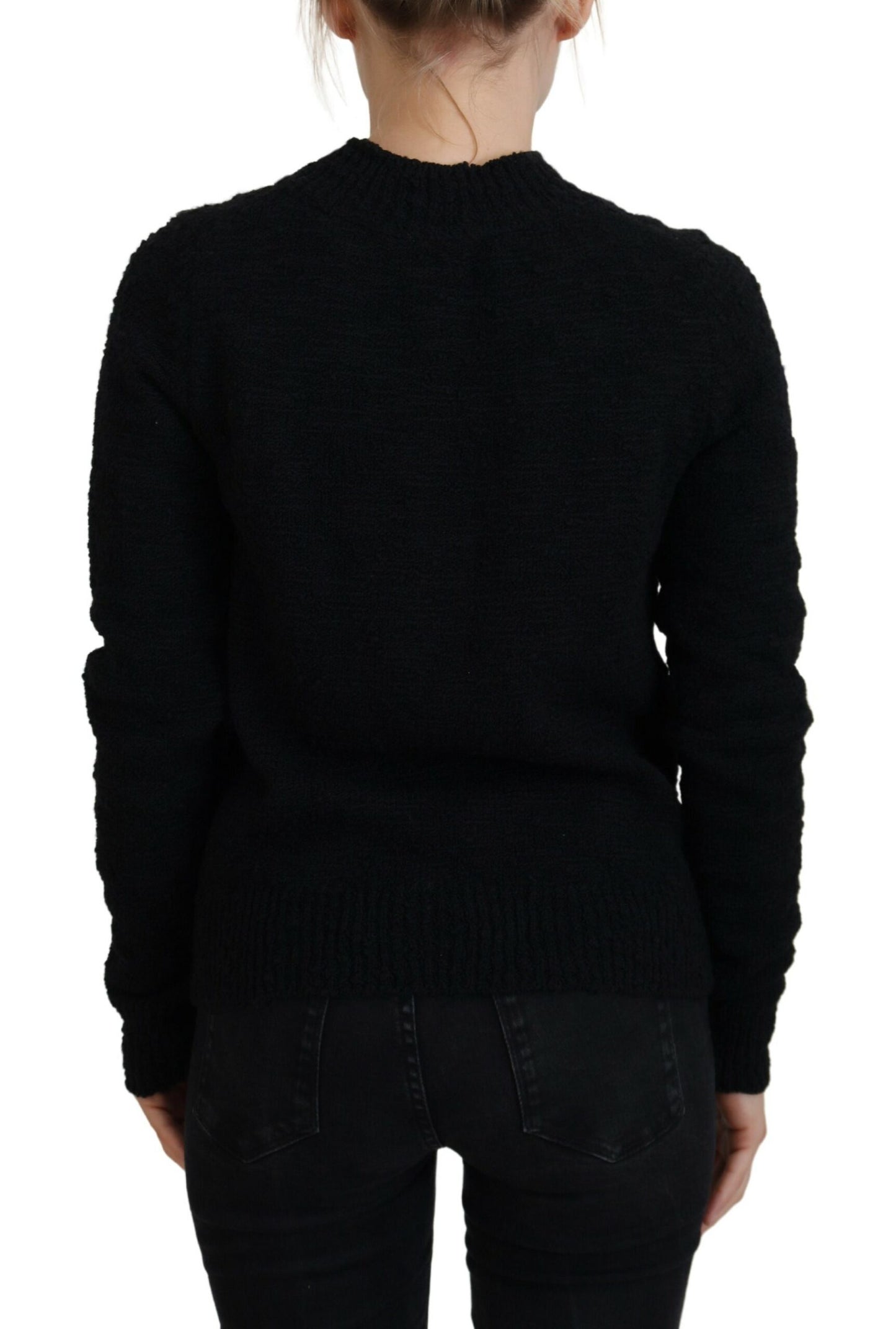 Dolce & Gabbana Elegant Virgin Wool Pullover Sweater Dolce & Gabbana