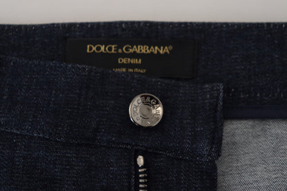 Dolce & Gabbana High Waist Straight-Leg Denim Dolce & Gabbana