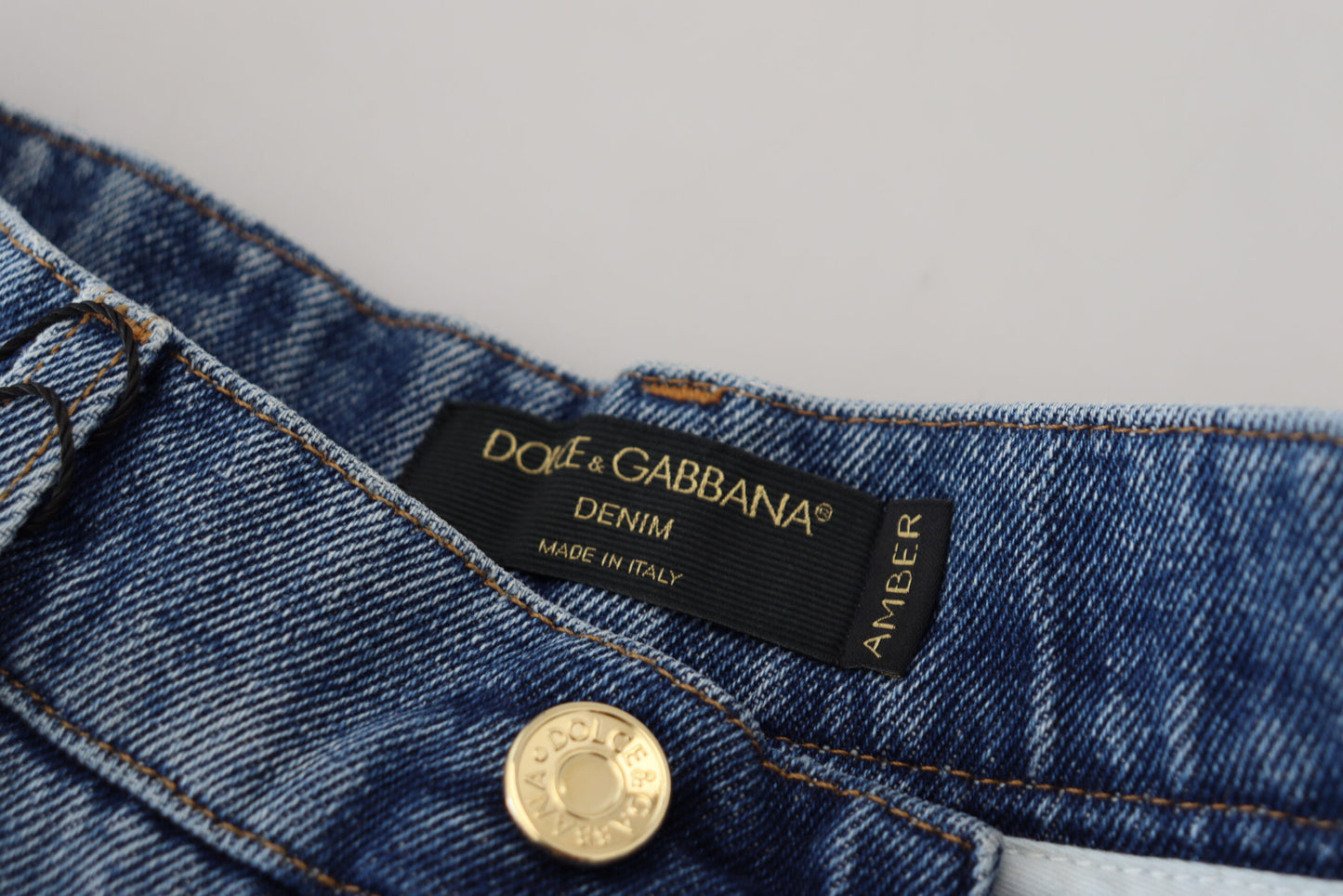 Dolce & Gabbana Elegant High Waist Skinny Jeans Dolce & Gabbana