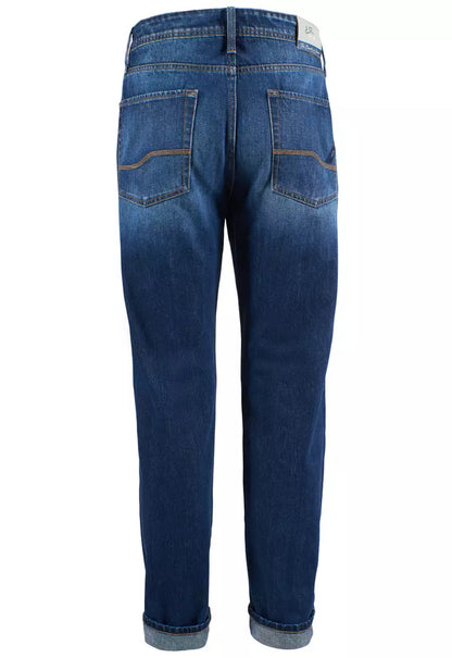 Yes Zee Blue Cotton Men's Jean Yes Zee