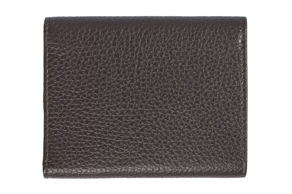 Trussardi Brown Leather Women Wallet Trussardi