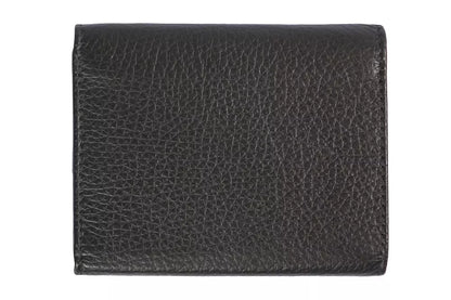 Trussardi Black Leather Women Wallet Trussardi