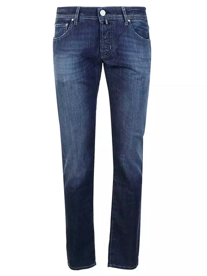 Jacob Cohen Elegant Light Blue Stretch Jeans Jacob Cohen