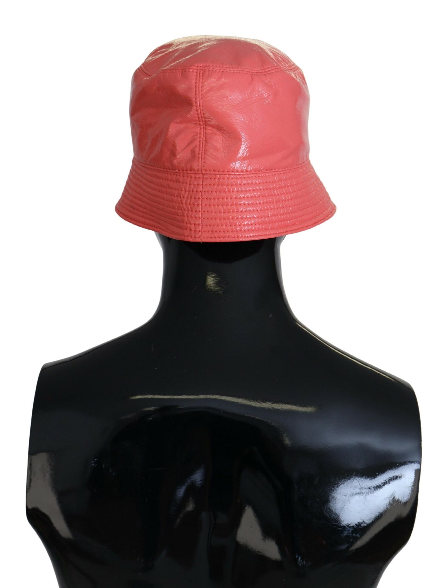 Dolce & Gabbana Elegant Peach Bucket Hat - Summer Chic Essential Dolce & Gabbana