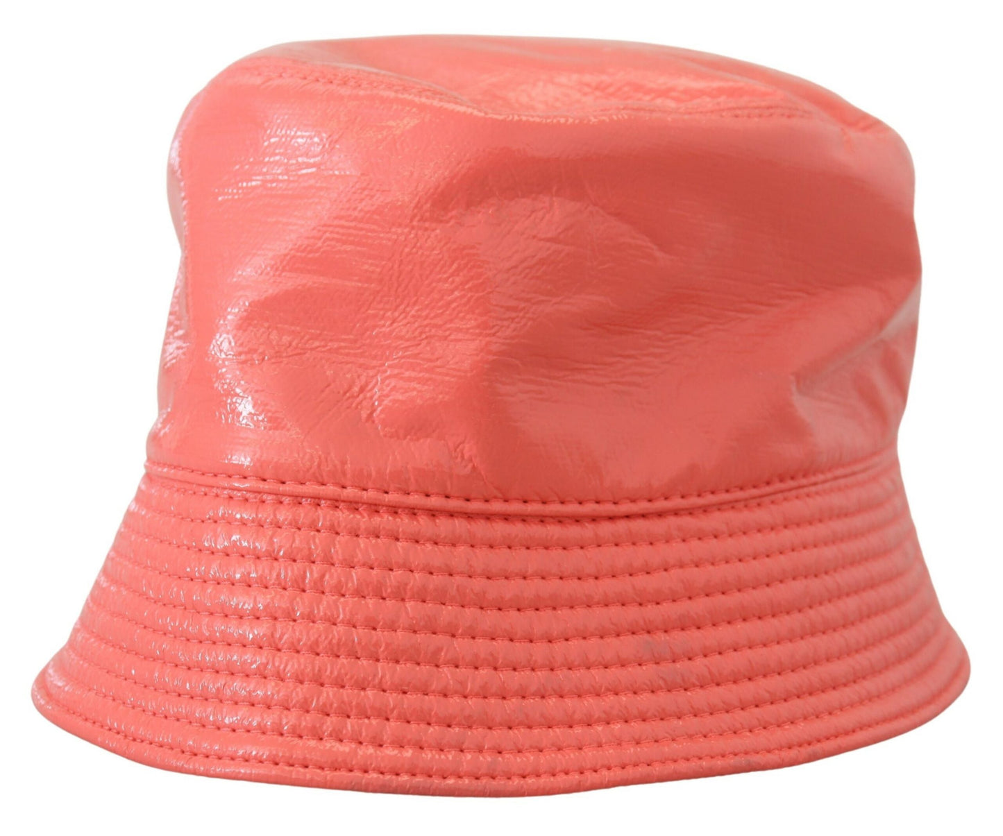 Dolce & Gabbana Elegant Peach Bucket Hat - Summer Chic Essential Dolce & Gabbana