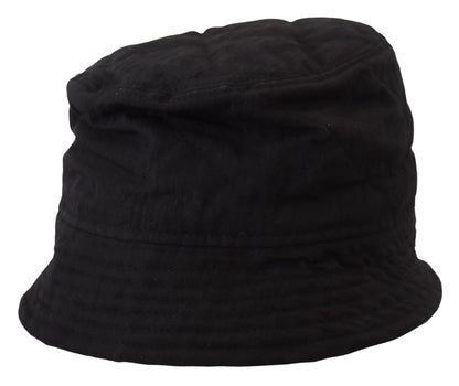 Dolce & Gabbana Elegant Black Bucket Cap Dolce & Gabbana