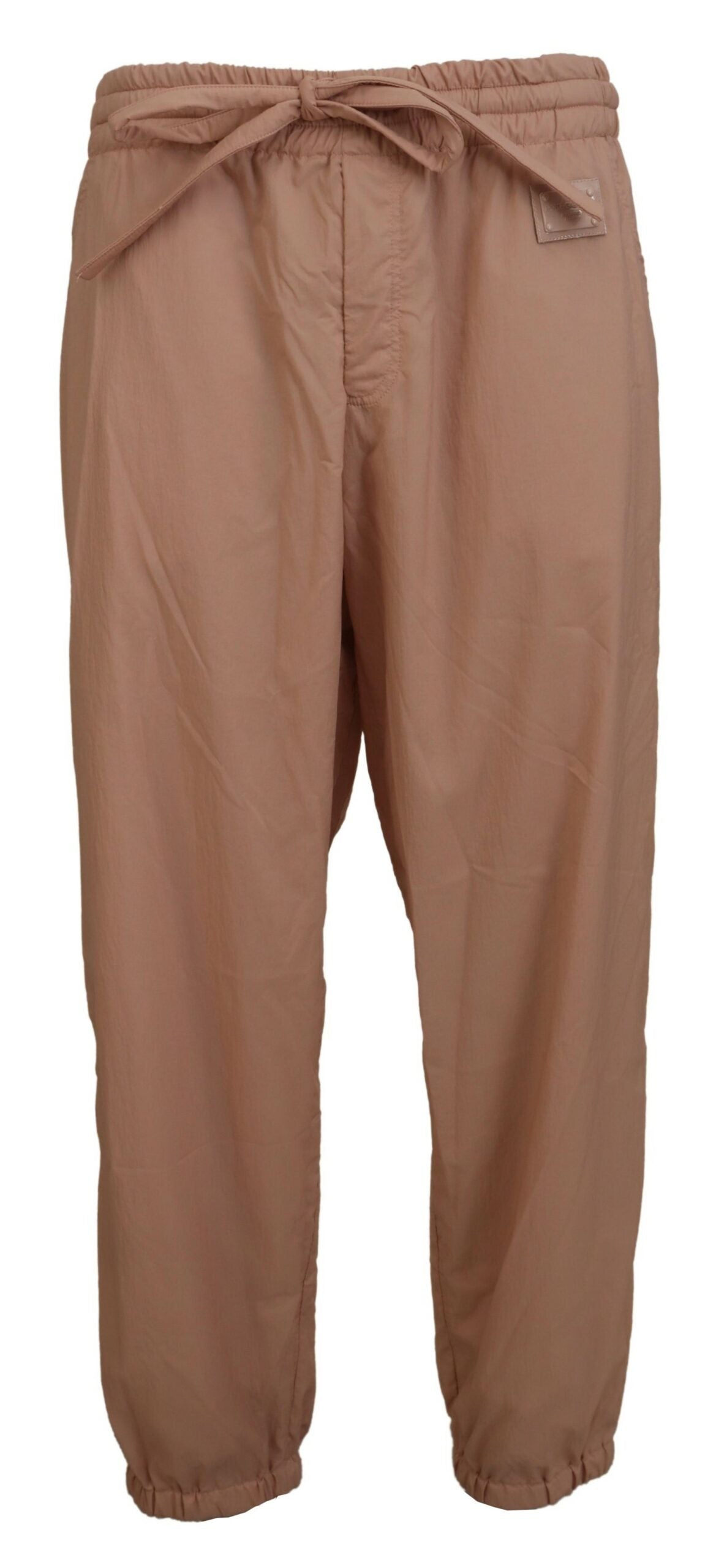 Dolce & Gabbana Elegant Peach Casual Sweatpants Dolce & Gabbana