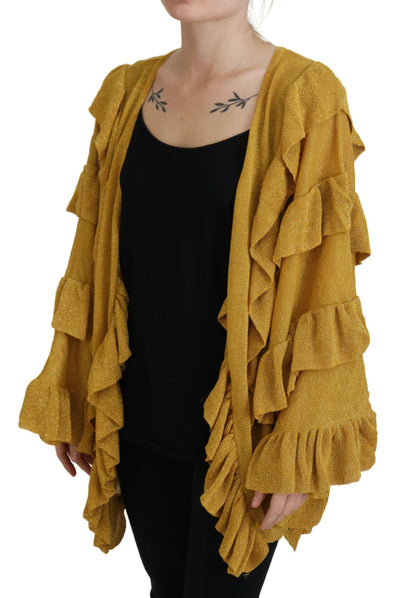 Aniye By Elegant Gold Cardigan Sweater Aniye By