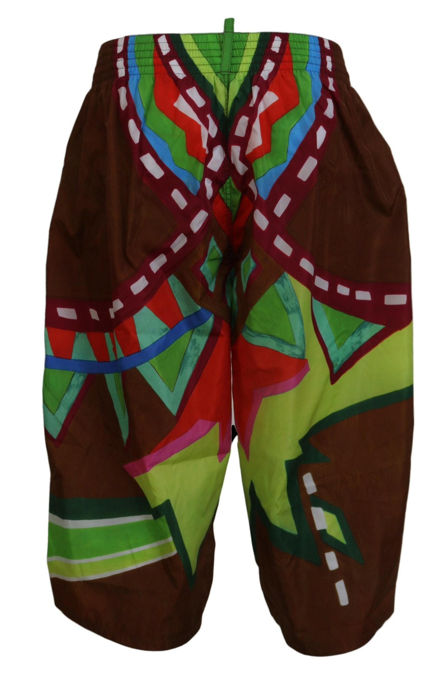 Dsquared² Exclusive Multicolor Printed Swim Shorts Dsquared²