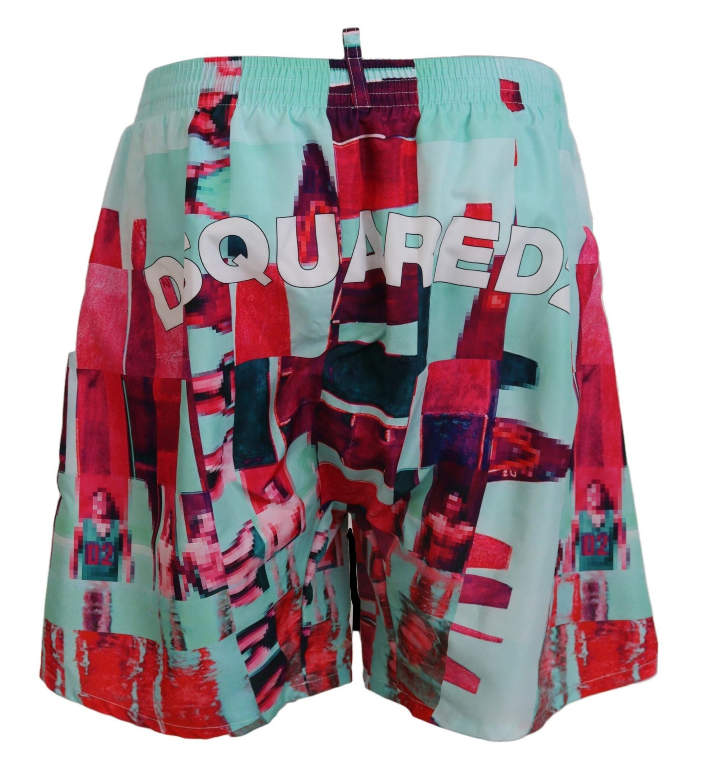 Dsquared² Multicolor Printed Swim Shorts Boxer Dsquared²