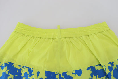 Dsquared² Exquisite Blue Green Swim Shorts Boxer Dsquared²