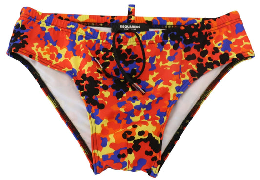 Dsquared² Exclusive Multicolor Swim Trunks Dsquared²