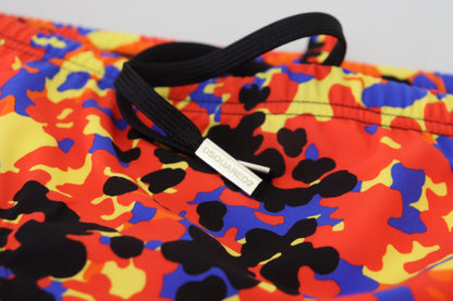 Dsquared² Exclusive Multicolor Swim Trunks Dsquared²