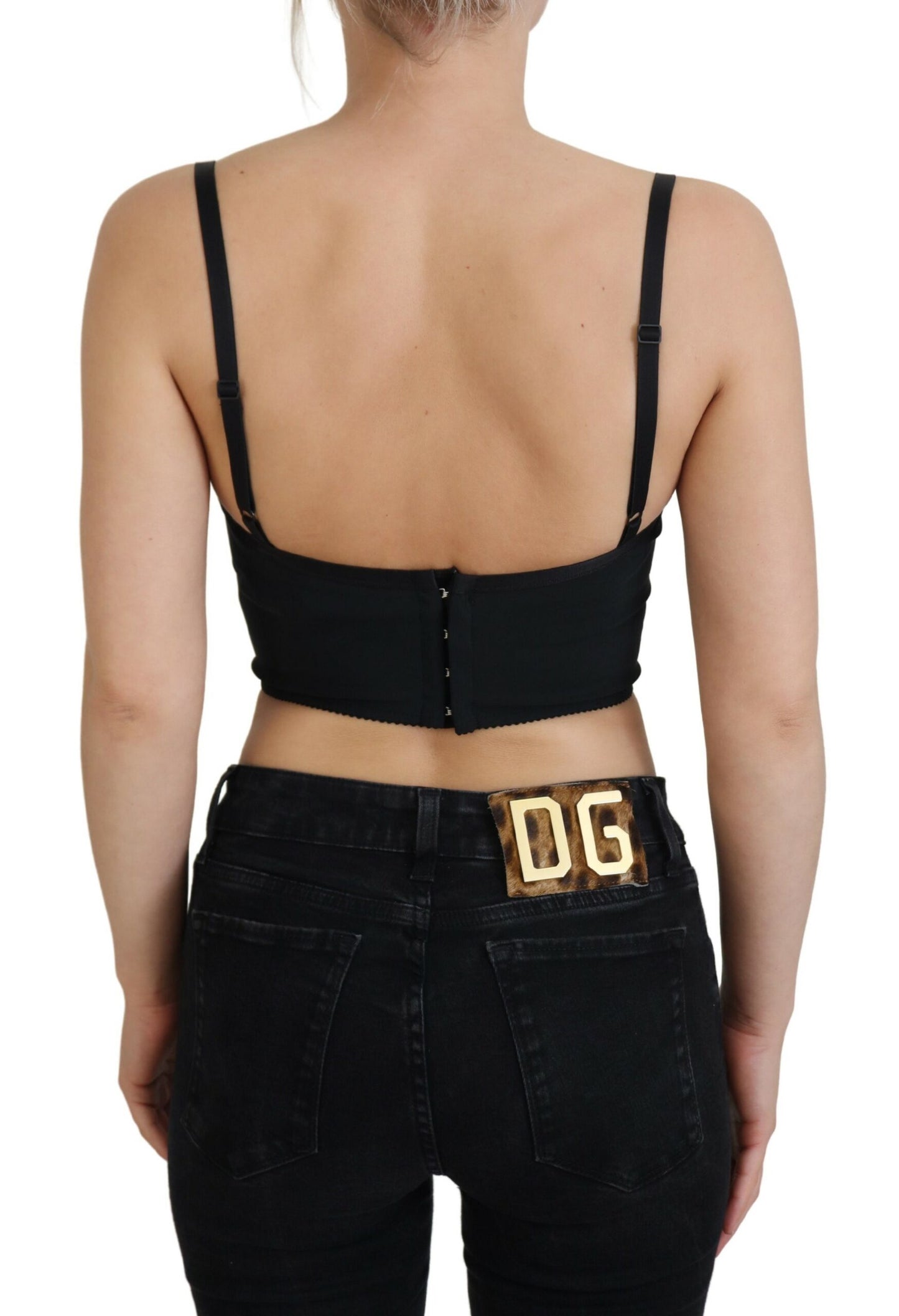 Dolce & Gabbana Leopard Print Bustier Corset Top Dolce & Gabbana