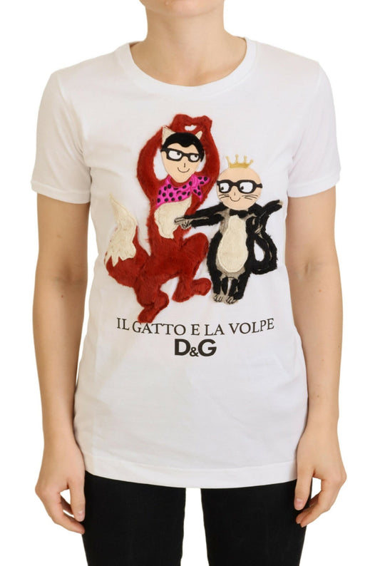 Dolce & Gabbana Iconic Prints Designer Cotton Tee Dolce & Gabbana