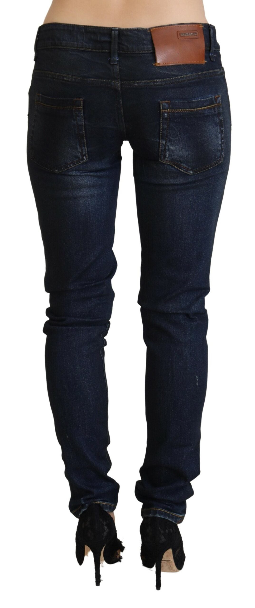 Acht Chic Slim Fit Cotton Denim Jeans Acht