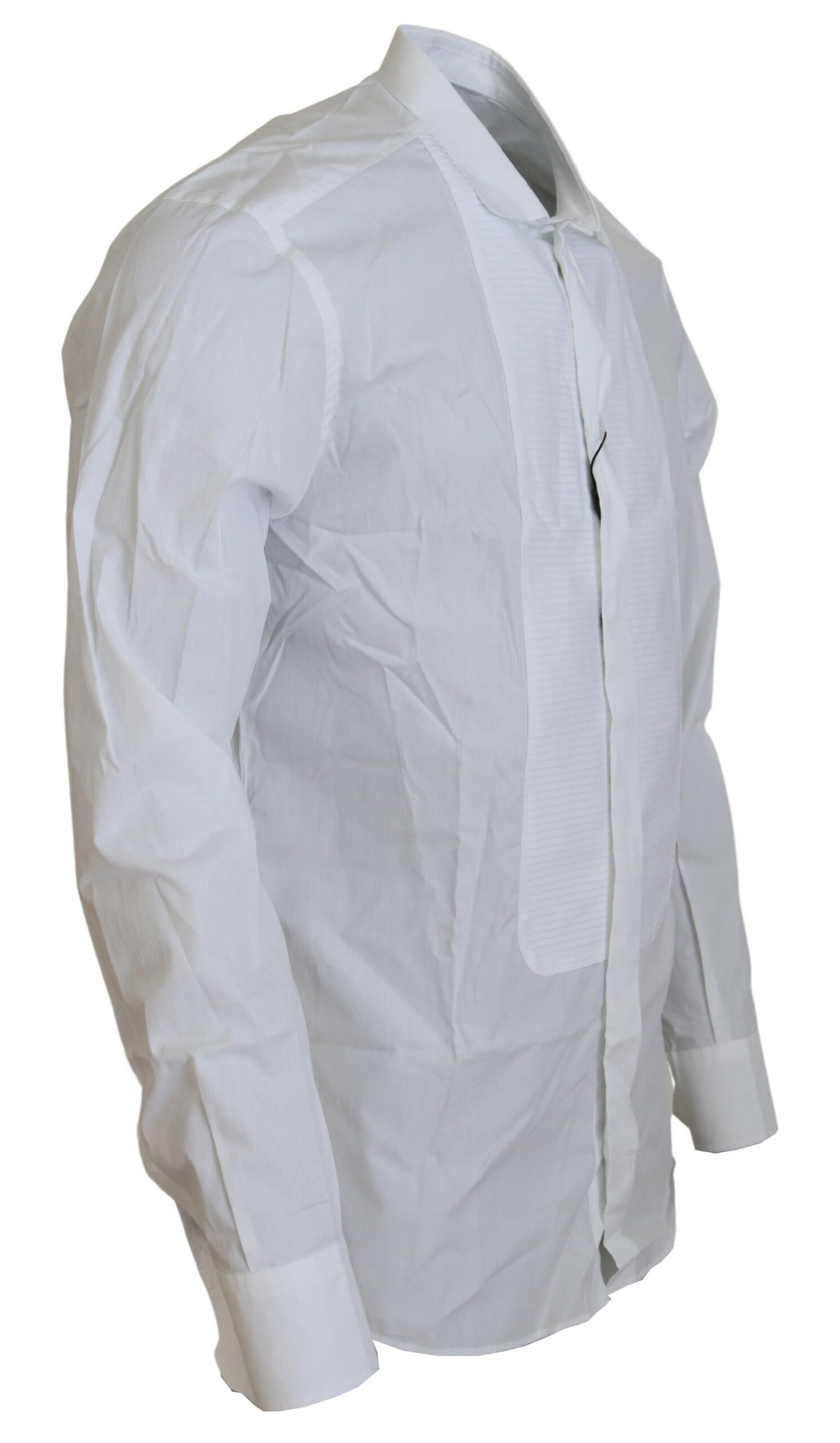 Dolce & Gabbana Exquisite White Cotton Formal Shirt Dolce & Gabbana