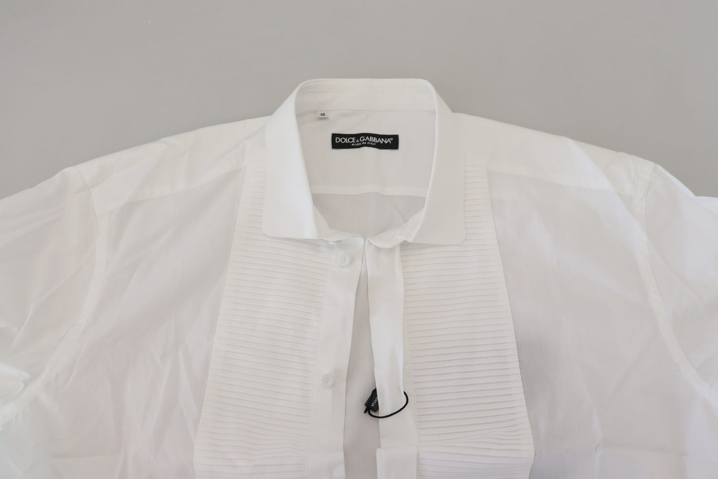 Dolce & Gabbana Exquisite White Cotton Formal Shirt Dolce & Gabbana