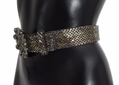 Dolce & Gabbana Swarovski Crystal Sequined Waist Belt Dolce & Gabbana