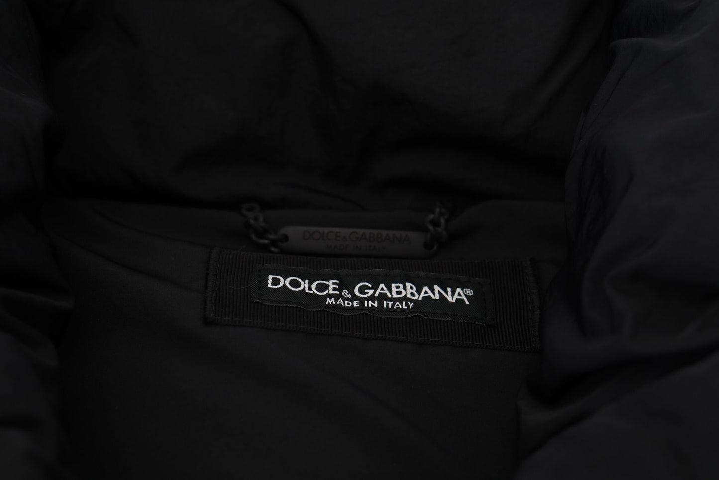 Dolce & Gabbana Elegant Black Sleeveless Vest Jacket Dolce & Gabbana