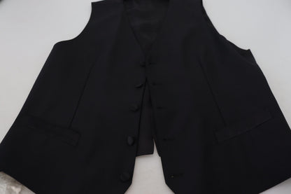 Dolce & Gabbana Elegant Single Breasted Formal Vest Dolce & Gabbana