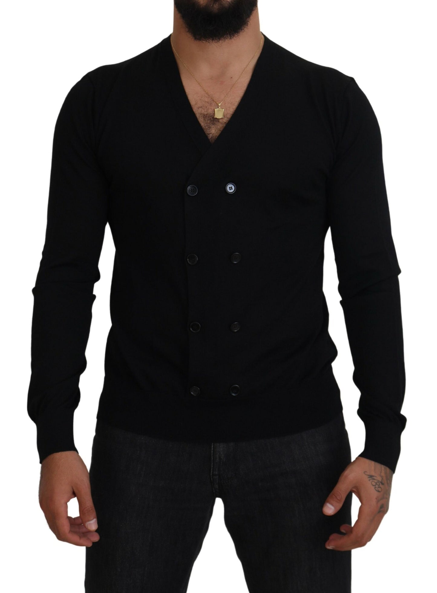 Dolce & Gabbana Elegant Cashmere Cardigan Sweater Dolce & Gabbana