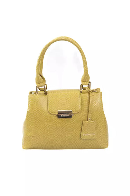 Baldinini Trend Yellow Polyurethane Women Crossbody Bag Baldinini Trend