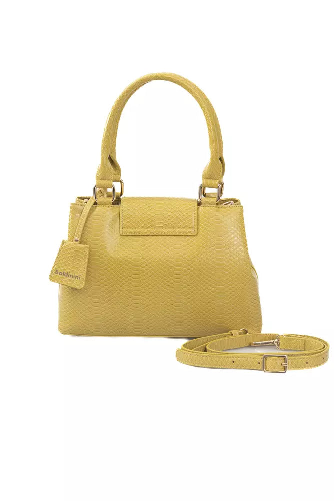 Baldinini Trend Yellow Polyurethane Women Crossbody Bag Baldinini Trend