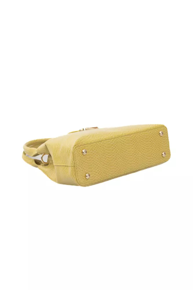 Baldinini Trend Yellow Polyurethane Women Crossbody Bag Baldinini Trend