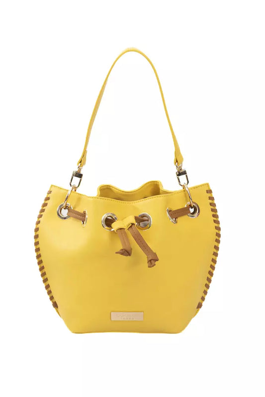 Baldinini Trend Yellow Polyurethane Women Crossbody Bag Baldinini Trend