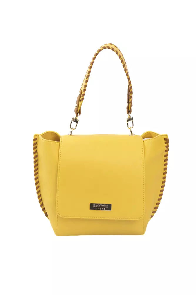 Baldinini Trend Yellow Polyurethane Women Crossbody Bag Baldinini Trend