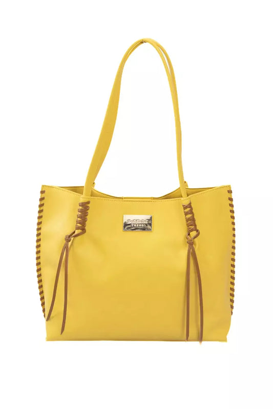 Baldinini Trend Yellow Polyurethane Women Handbag Baldinini Trend