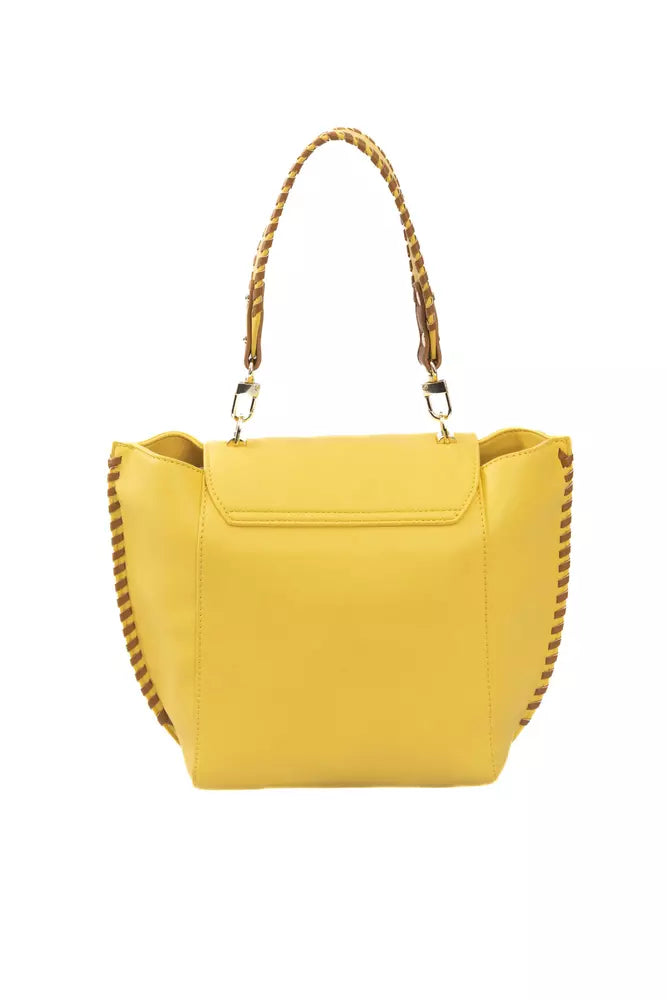 Baldinini Trend Yellow Polyurethane Women Crossbody Bag Baldinini Trend