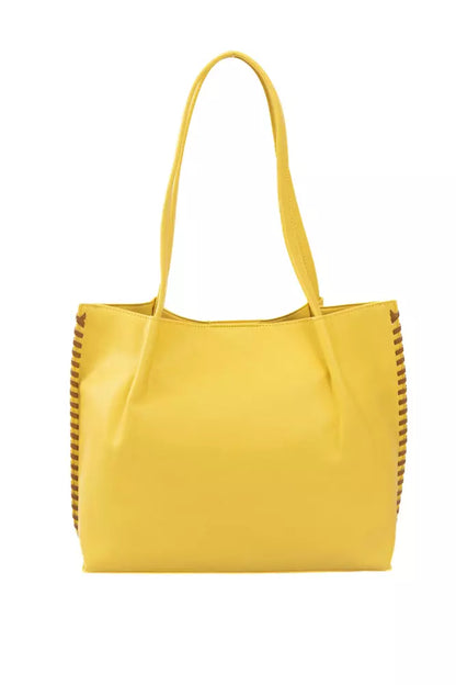 Baldinini Trend Yellow Polyurethane Women Handbag Baldinini Trend